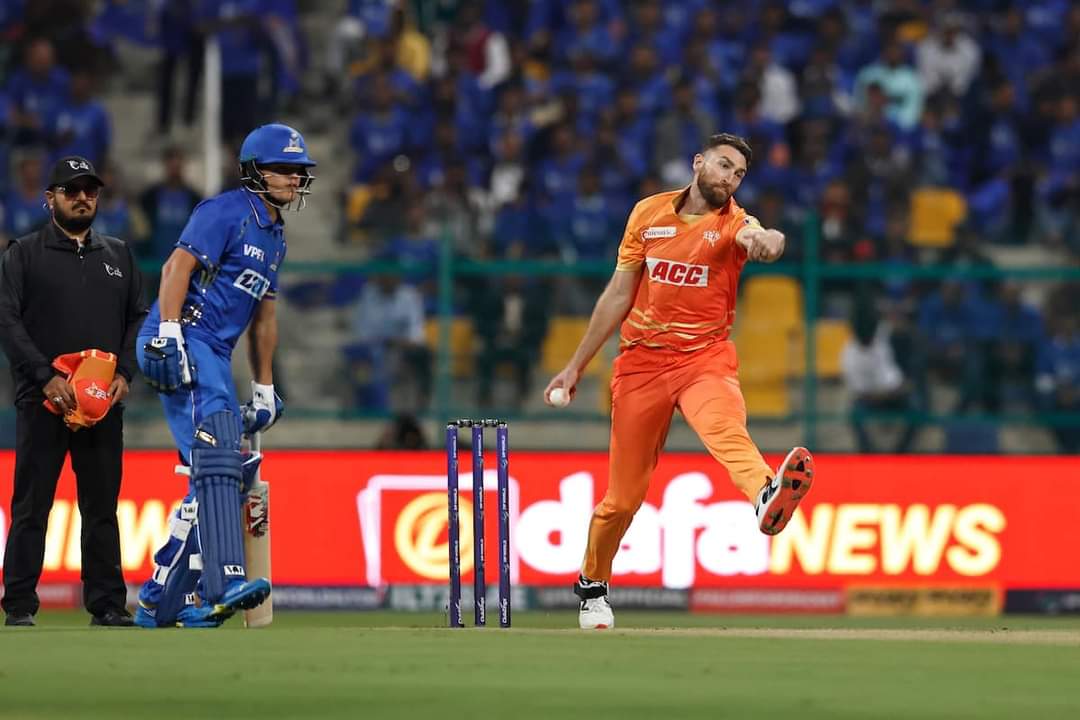 MI Emirates comgfortable victory againt Gulf Giants in ILT20