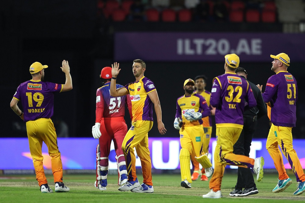 ILT20 : Sharjah beat Dubai by 9 wkts