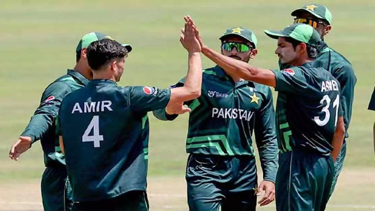 Under-19 Cricket World Cup; Pakistan defeated Ireland by 3 wickets.