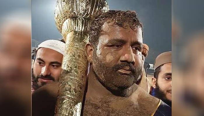 Wrestler Sanul Jhakkar won the title of Rustam Punjab