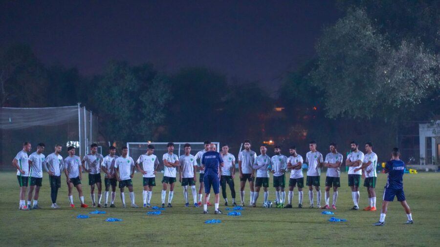 FIFA World Cup Qualifiers Round 2 ; Pakistan Football team training camp underway in Lahore