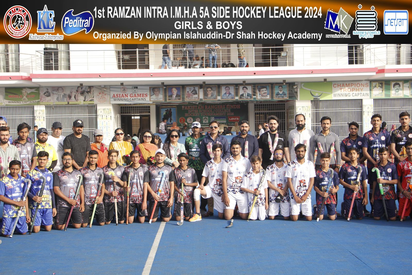 IMHA Ramadan Intra Academy Five A Side Girls and Boys Hockey League begins"