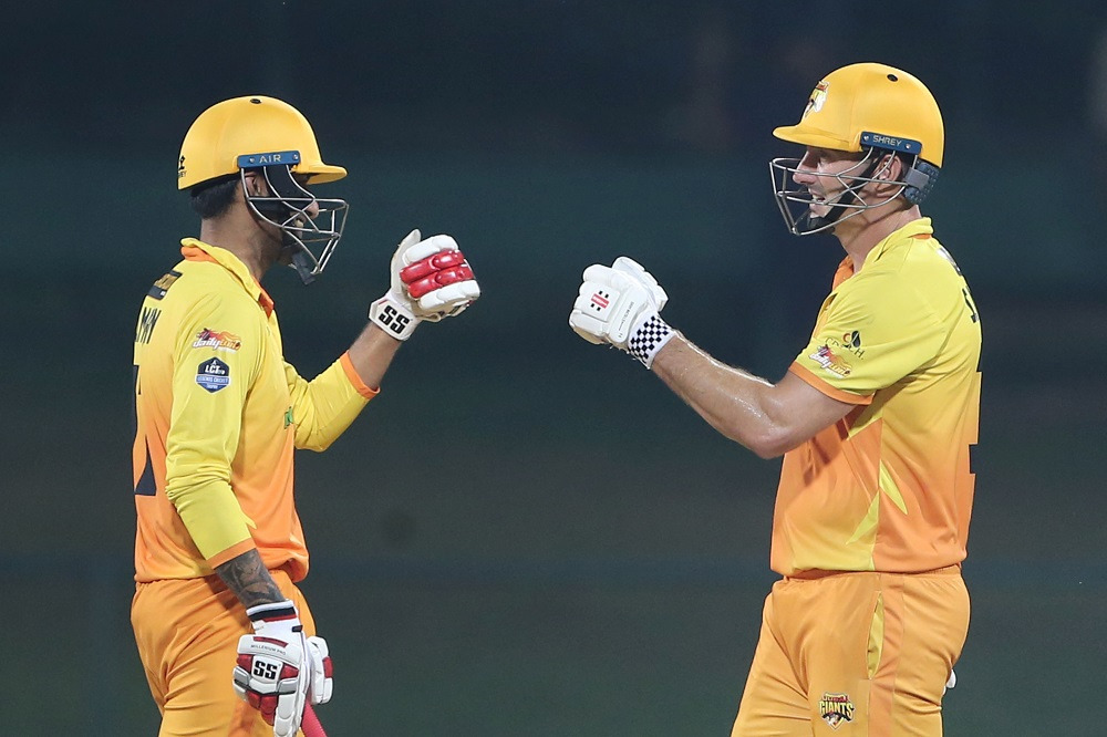 Dubai Giants register the biggest win in Legends Cricket Trophy
