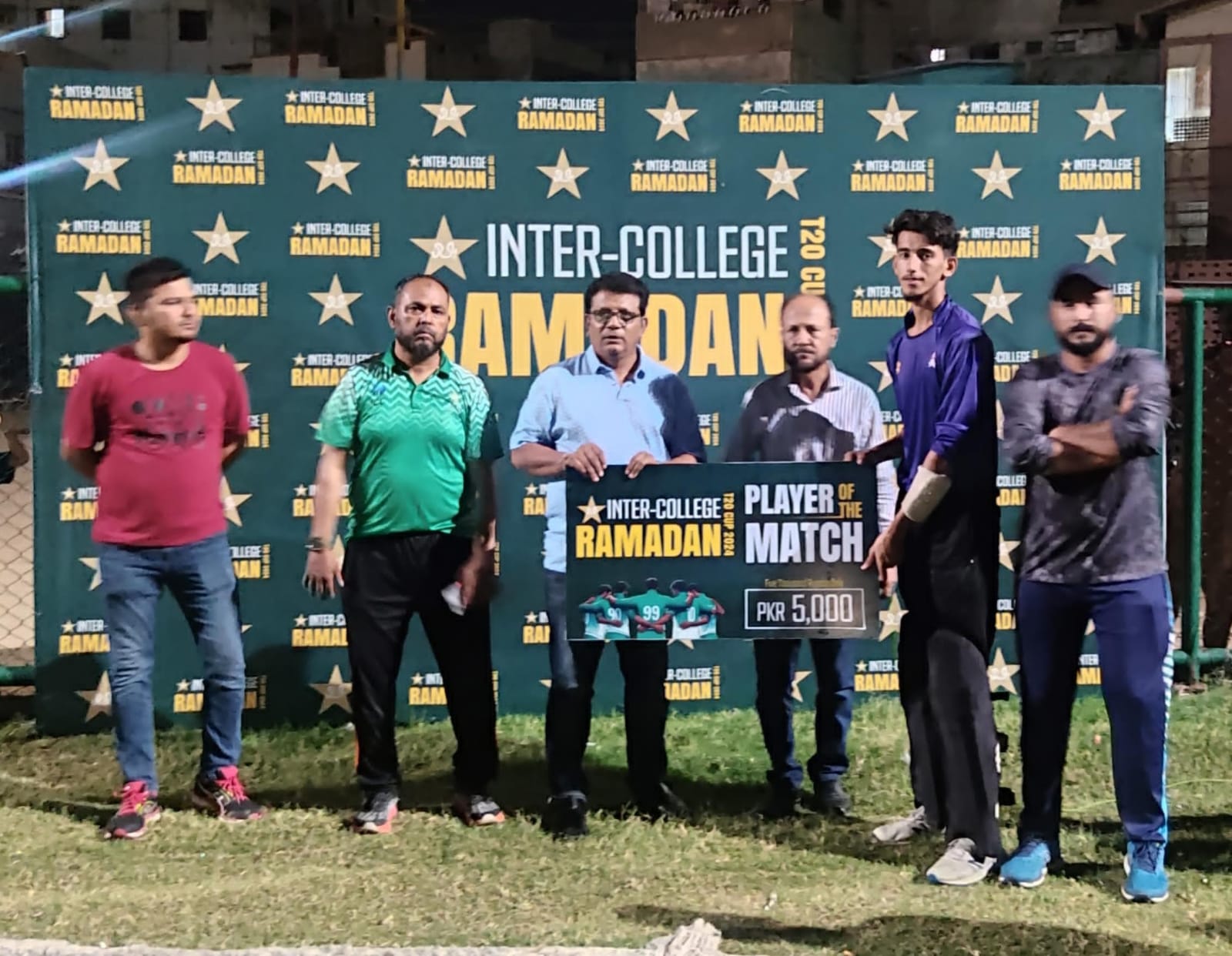 Two more matches decided in the Inter College Ramadan T-20 Cup