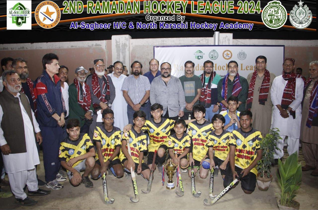 Ramadan Night Hockey League, Al-Sagheer Hockey Club won the first position