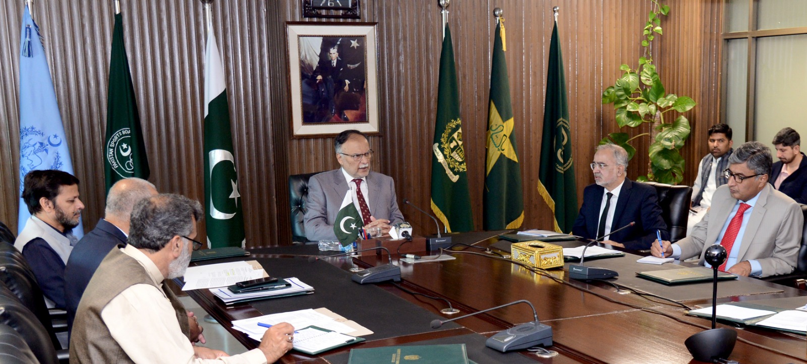First-ever National Sports Revival Conference to be held next month ; Ahsan Iqbal