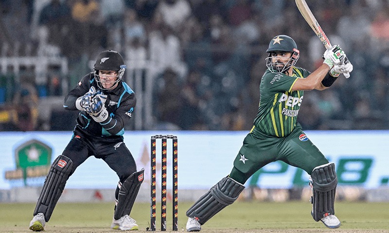 Pakistan defeated New Zealand by 9 runs in the fifth T20 match. The series is tied.