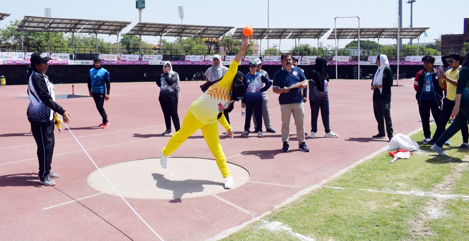 First Chief Minister Punjab Pink Games competition started at Nishtar Park Sports Complex