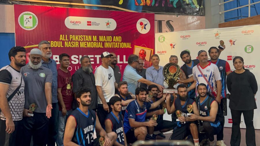 Wapda wins All Pakistan M Majid and Abdul Nasir Memorial Basketball Tournament