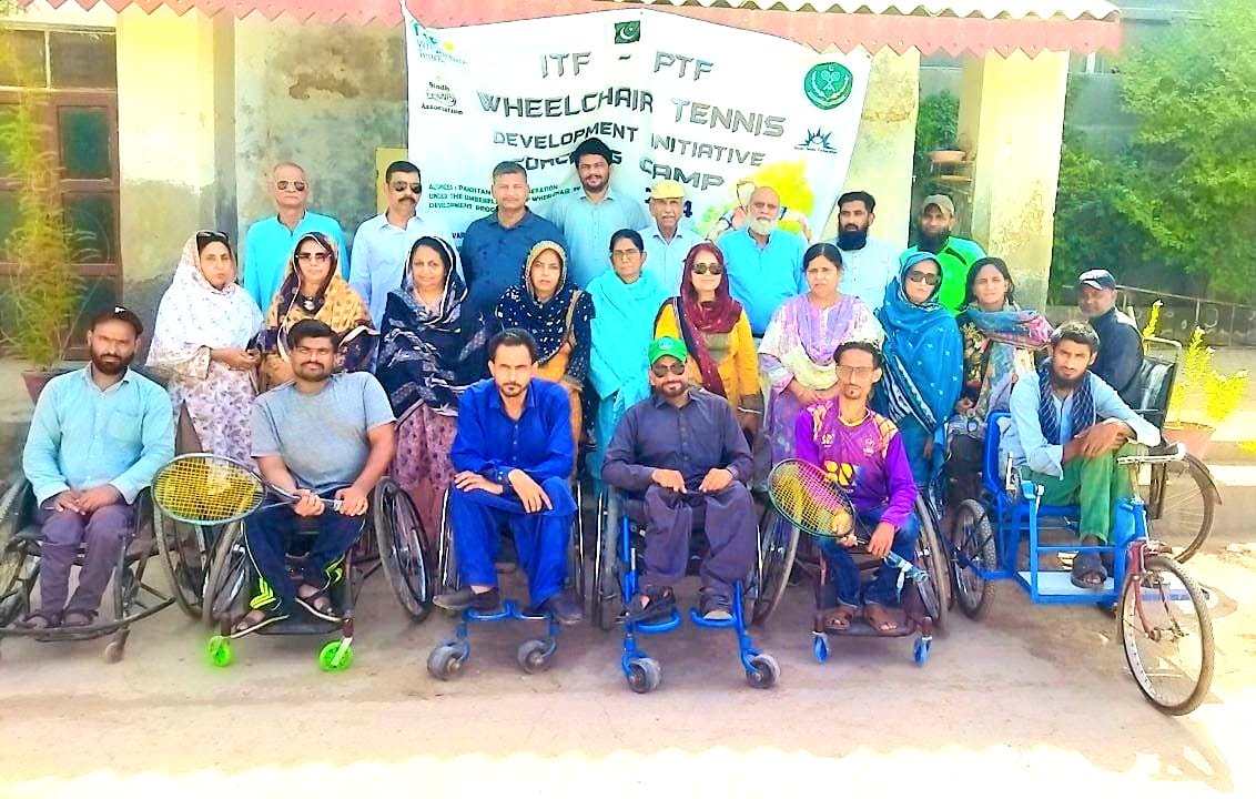 2nd  Wheelchair Tennis Coaching Camp in Mirpurkhas