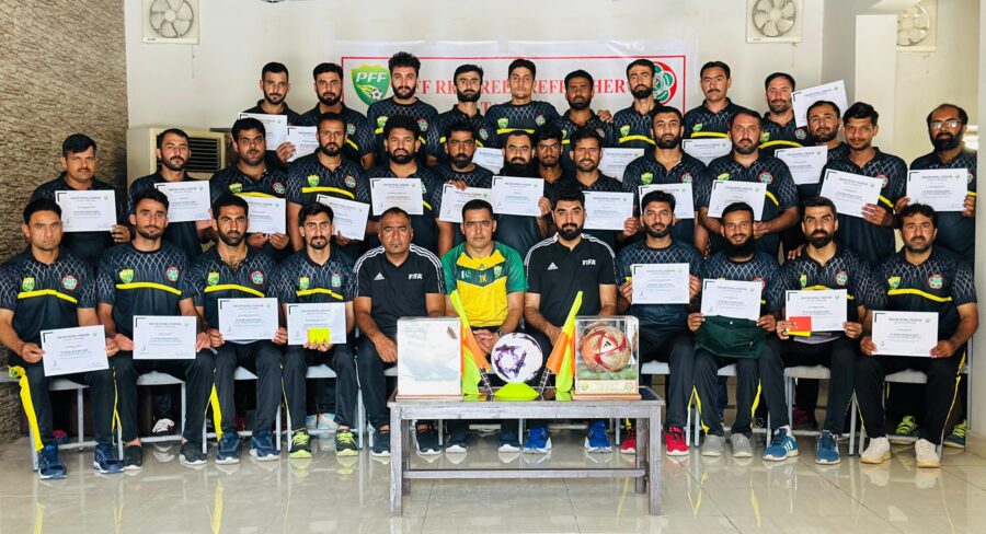 PFF conducts referees refresher/talent acceleration course 2024