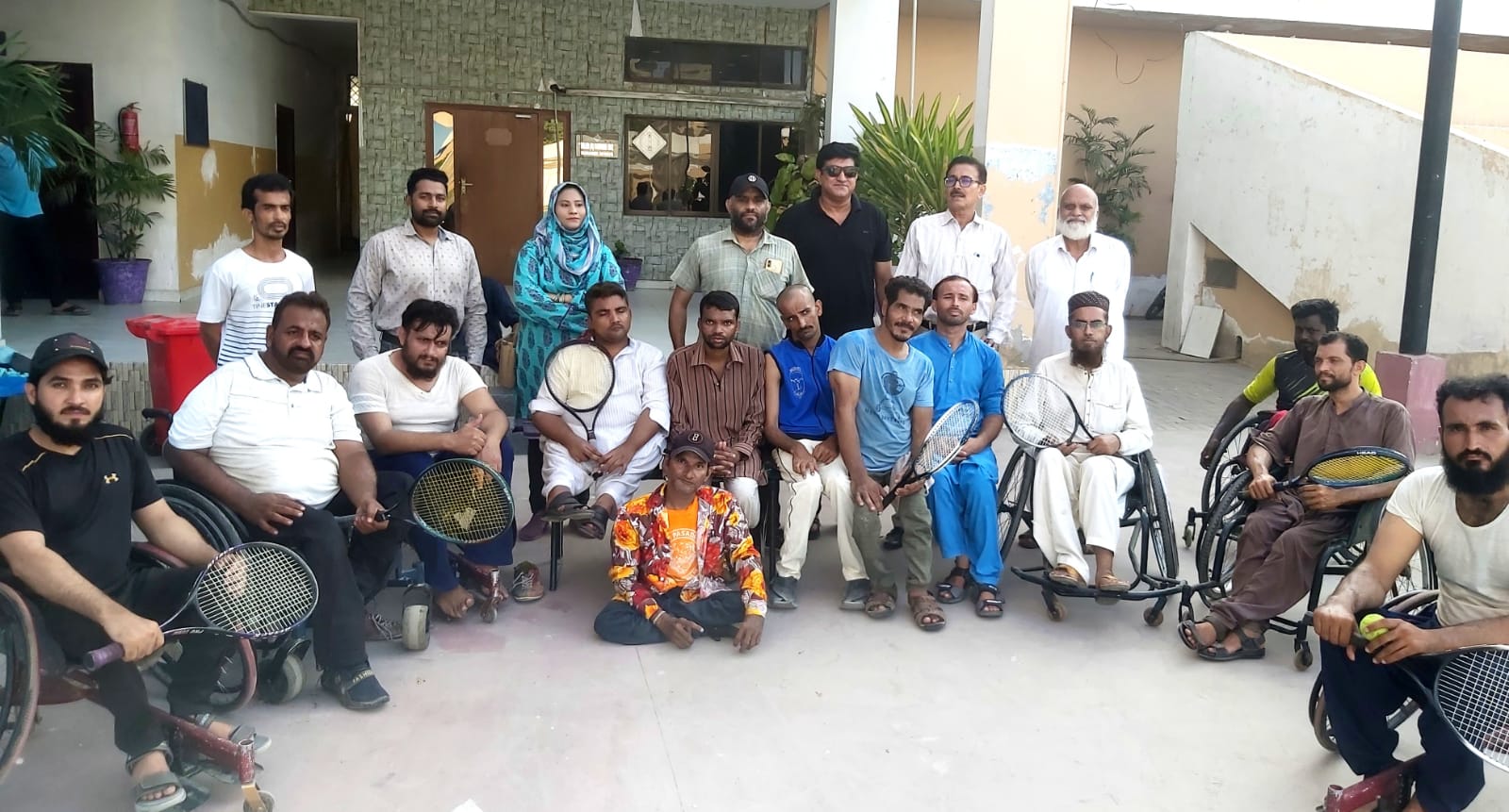 ITF PTF Wheelchair Tennis Development Initiative Coaching Camp at KPT Sports Complex.