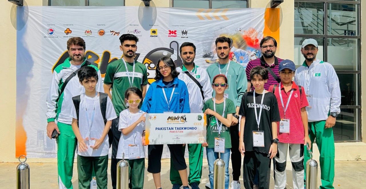 Pakistani Taekwondo Stars Shine at Malaysia Open
