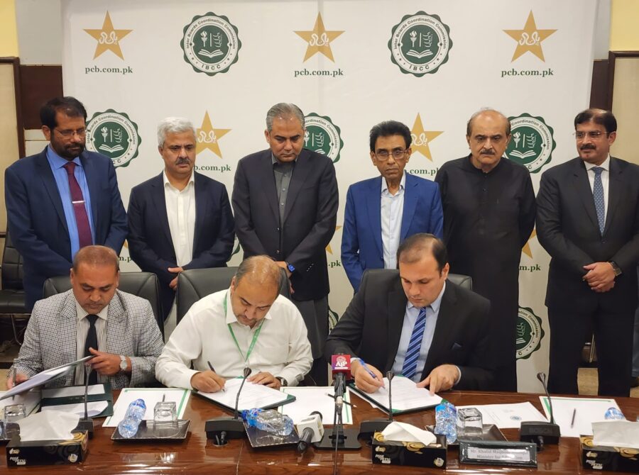 PCB signs historic MOUs for development of School, College and University Cricket