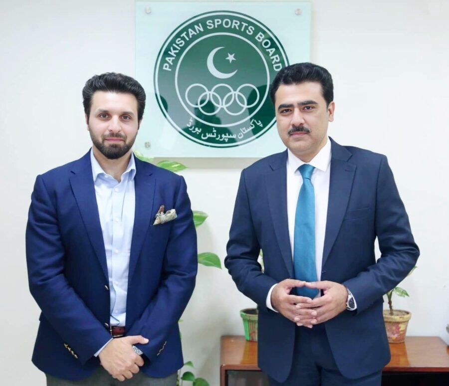 Pakistani Long Range Shooter Mohsin Nawaz Meets DG PSB