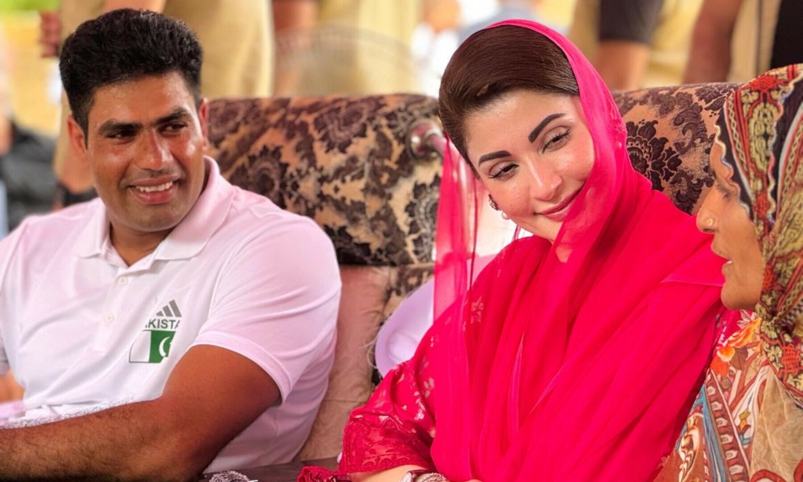 Chief Minister Punjab Maryam Nawaz met Arshad Nadeem
