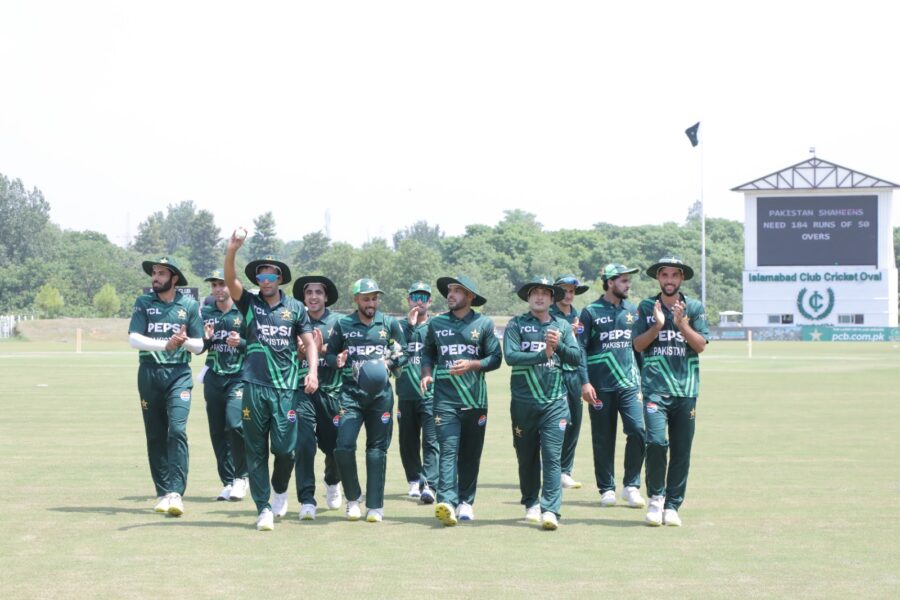 1st ODI ; Pakistan Shaheens won by eight wickets