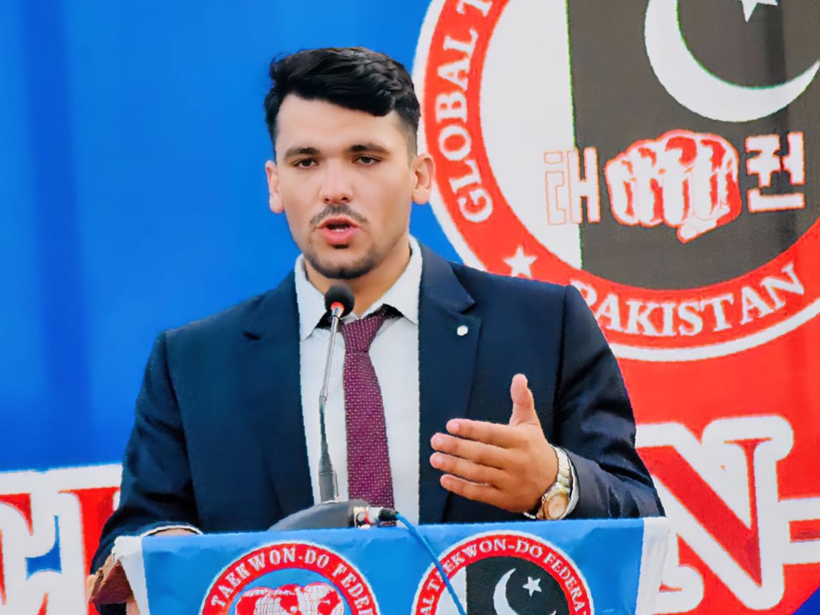 A New Era Begins in the Promotion of Taekwondo ;  Masood khan afridi