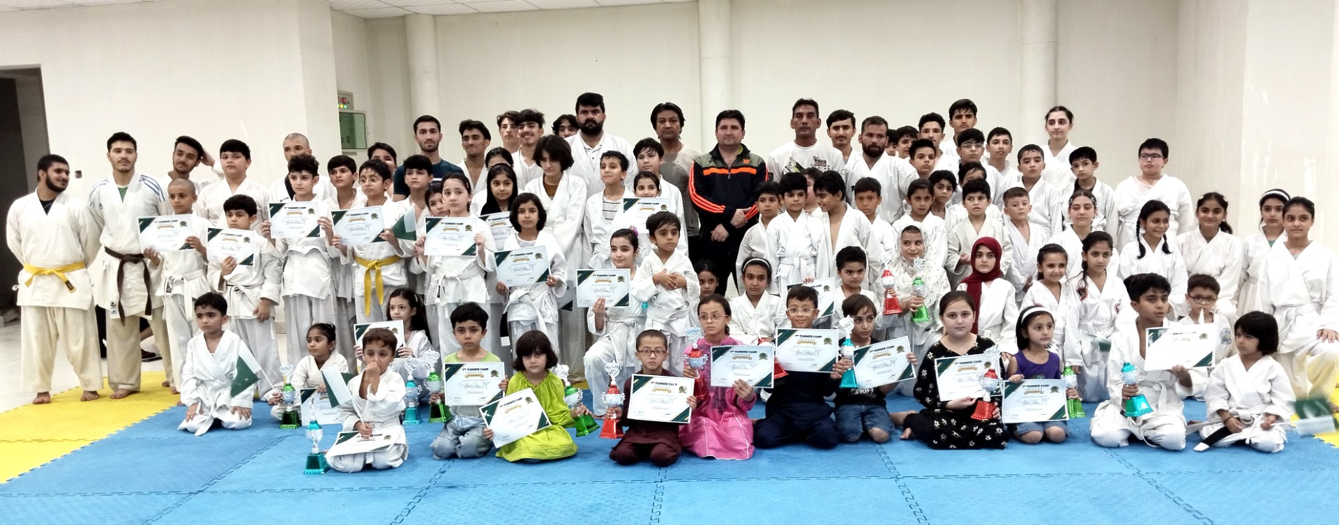 successful summer training camp concluded at Hayatabad Sports Complex.