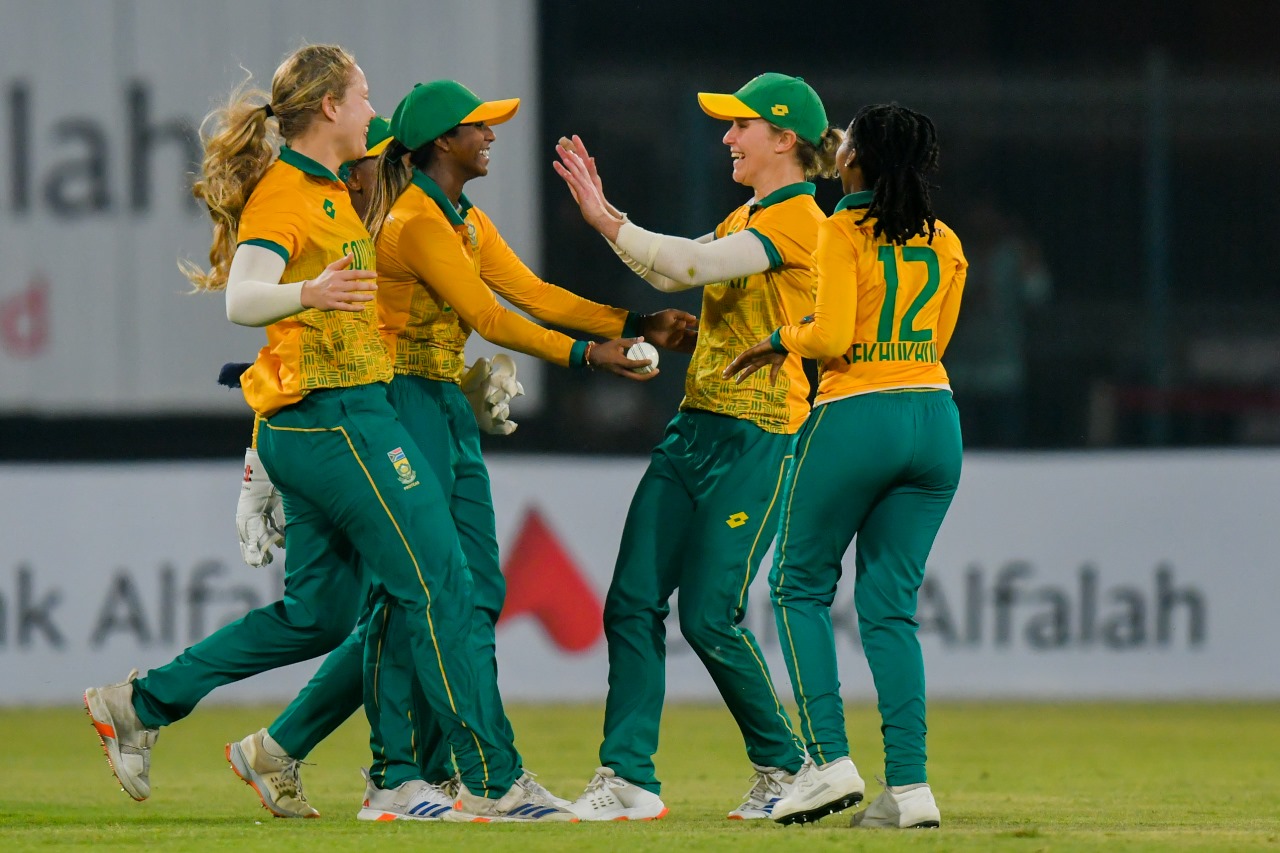 Pakistan South Africa Women's T20 Series ; South Africa won the series 2-1.