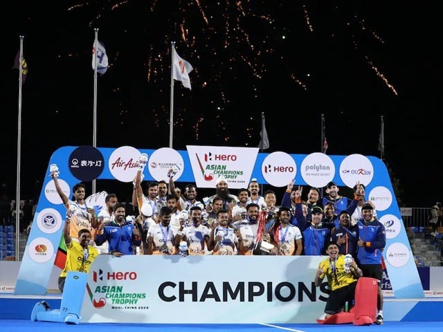 India defeated China; won the Asian Hockey Champions Trophy title
