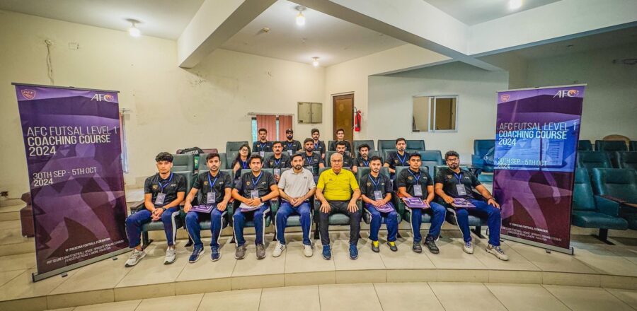 AFC Futsal level-I coaching course kicks off at Football House