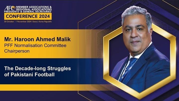 Haroon Malik attends AFC Presidents’ and General Secretaries’ Conference 2024