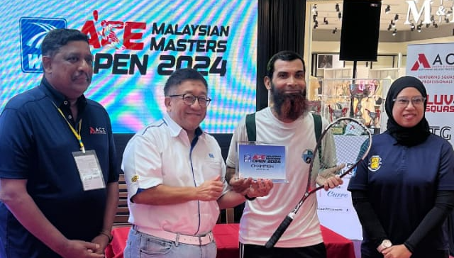 Jahangir Jr. Crowned ACE Malaysian Masters Champion 2024