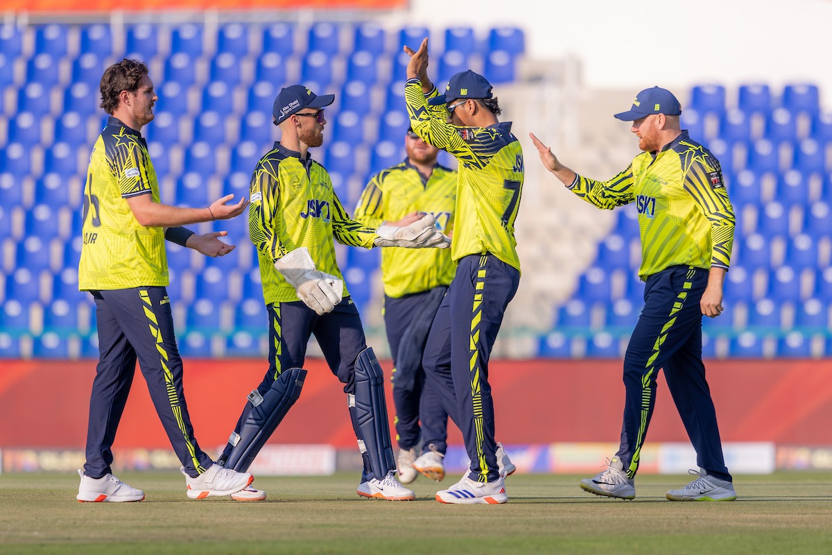 Team Abu Dhabi beat Ajman Bolts by 9 wickets in Abu Dhabi T10