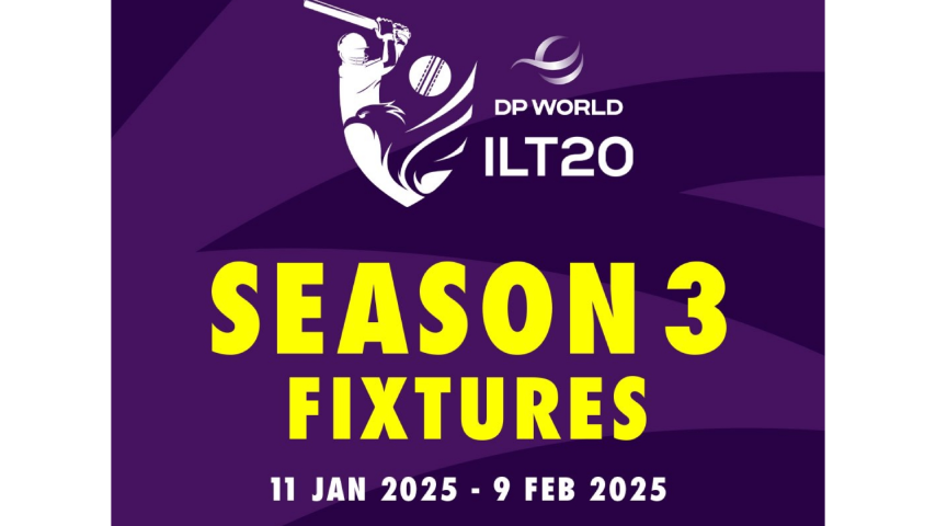 ILT 20 Season3, The first ball will be delivered on 11 Jan 2025