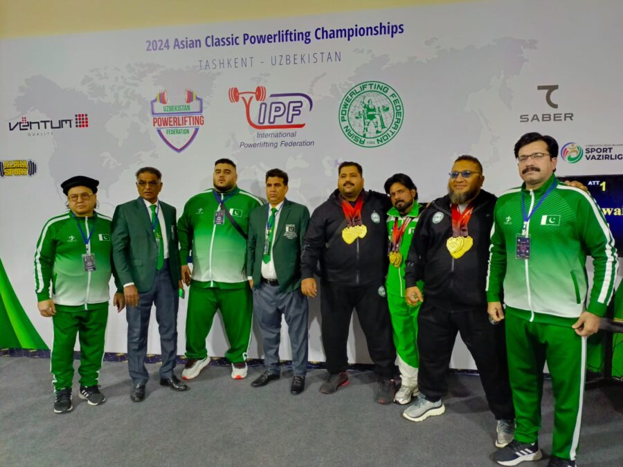Asian Powerlifting Championship; Excellent performance of Pakistani powerlifting team