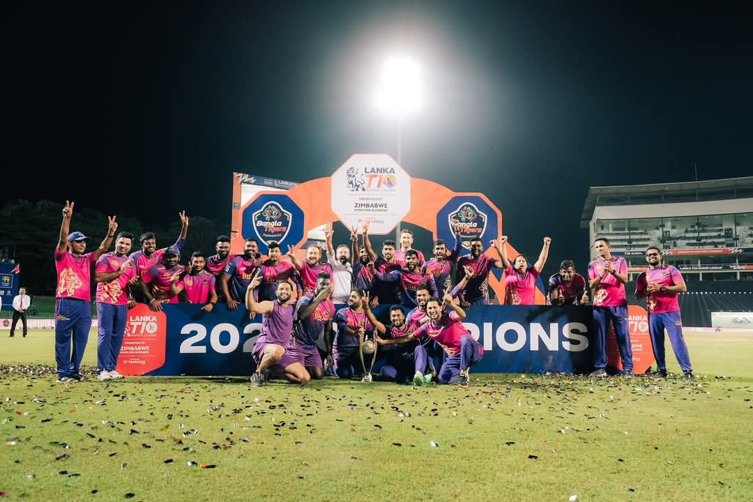 Hambantota Bangla Tigers crowned champions of Lanka T10 Super League