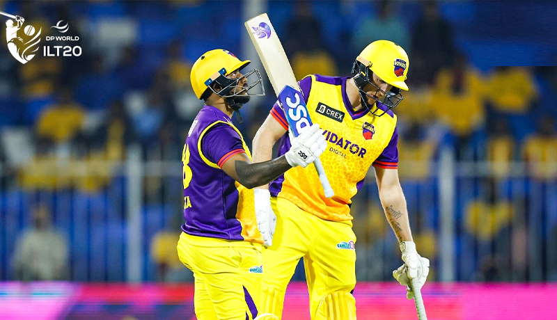 Fernando’s record-breaking fifty powers Sharjah to victory over Dubai