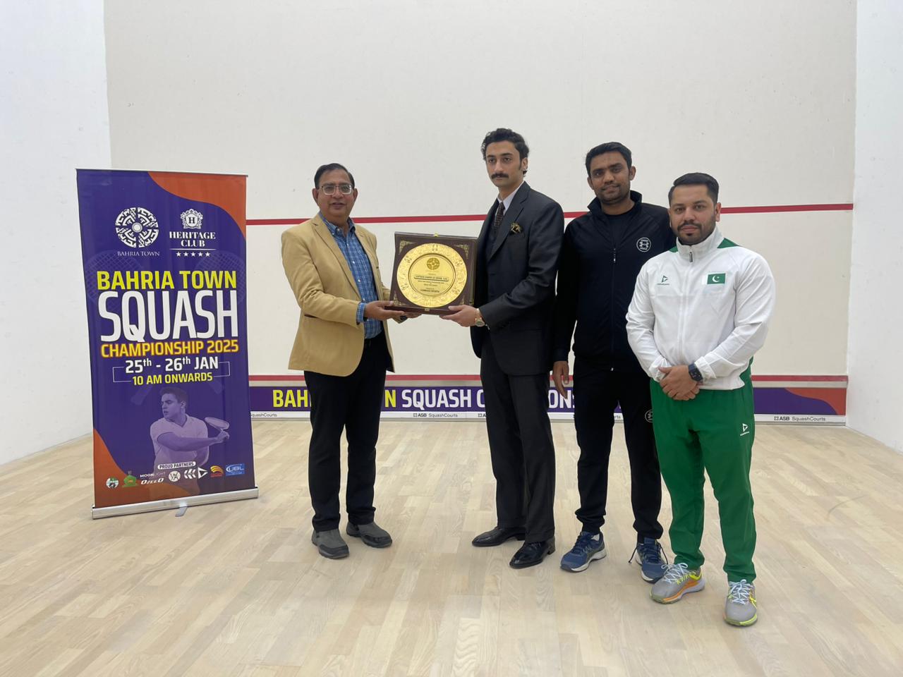 Bahria Town Squash Championship 2025 Begins with Enthusiastic Participation