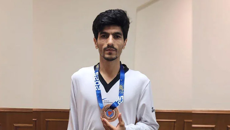 Haroon Khan Clinches Bronze at 12th Fujairah Open Taekwondo Championship 2025