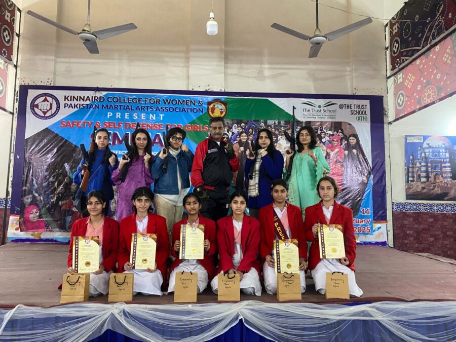 Kinnaird College and PMAA join hands to empower young women through Self-Defense Training