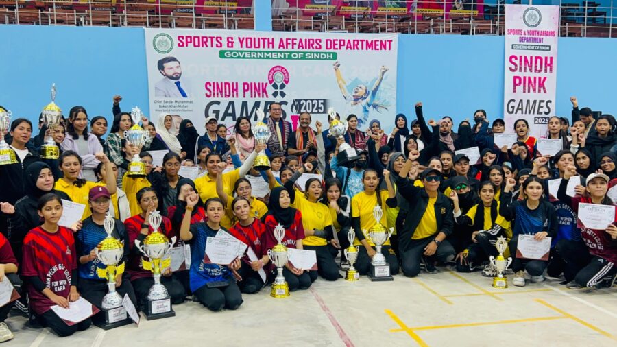 Karachi; PECHS College won the "Sindh Pink Games".
