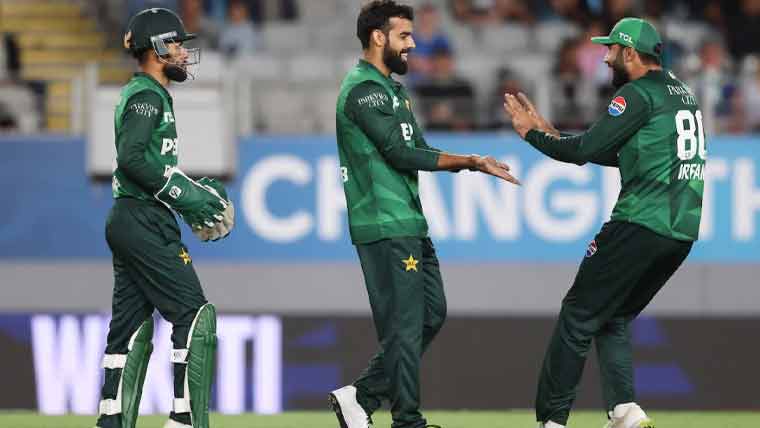 3rd T20: Hasan Nawaz's lightning century, Pakistan defeated New Zealand by 9 wickets