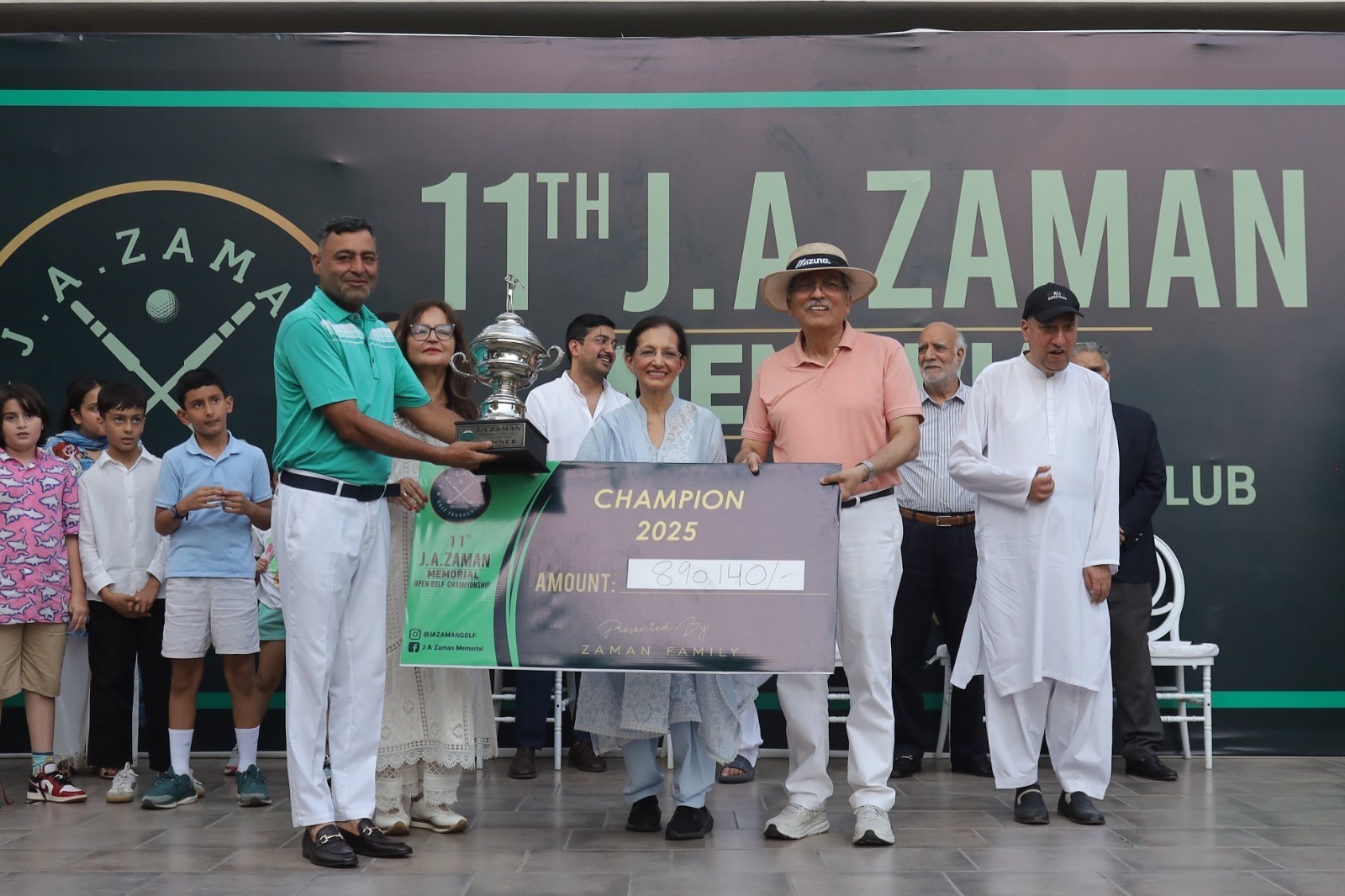 11th JA Zaman Memorial Open Golf Championship concludes in grand style