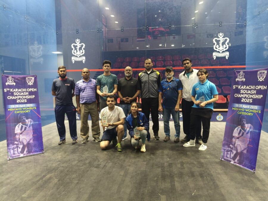 5th Karachi Open Squash Championship 2025 Concludes at RKJK Squash Complex