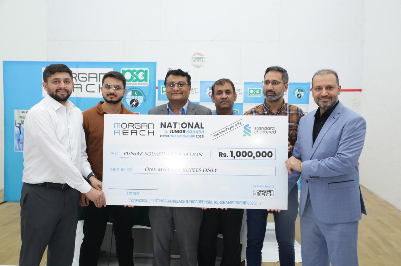 Rs 1 million prize up for grabs at inaugural Morgan Reach Junior Squash Championship