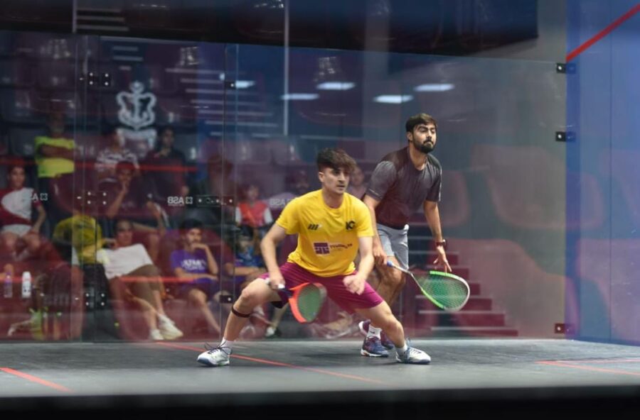 4th Image Torsum Khan Squash. Abdullah Nawaz and Muhammad Imad in the final