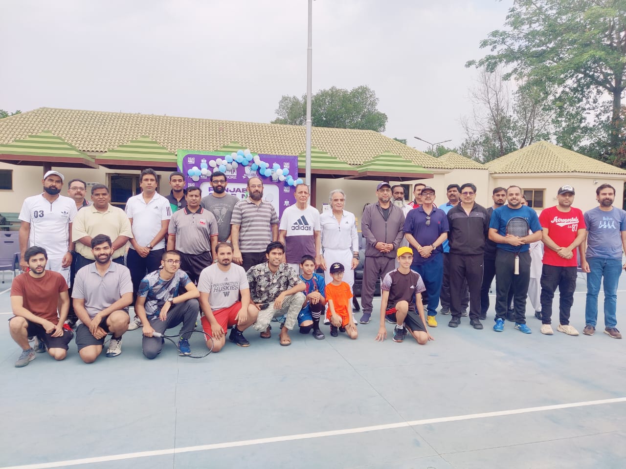 Rashid Malik inaugurates DHA Lahore Punjab Juniors & Seniors Tennis Championship