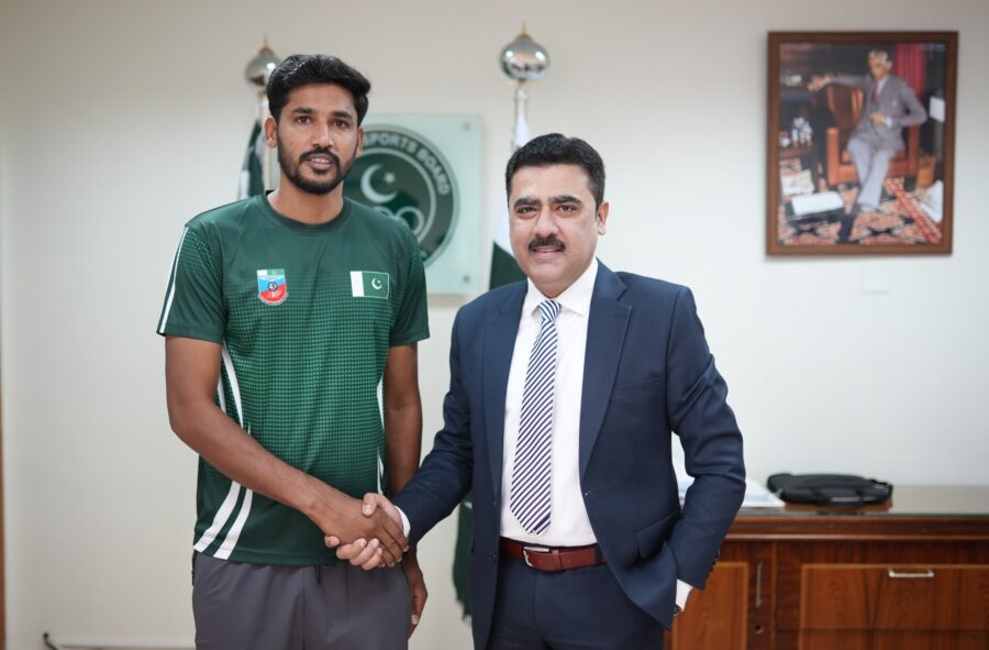 DG PSB Commits to Supporting Promising High Jumper Shehroz Khan