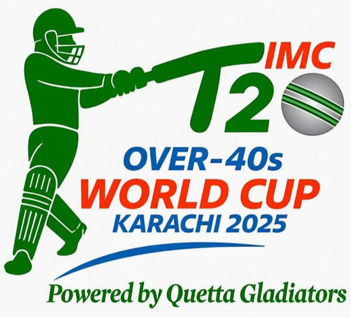 logo of the IMC Over 40 T20 Cricket World Cup has been unveiled.