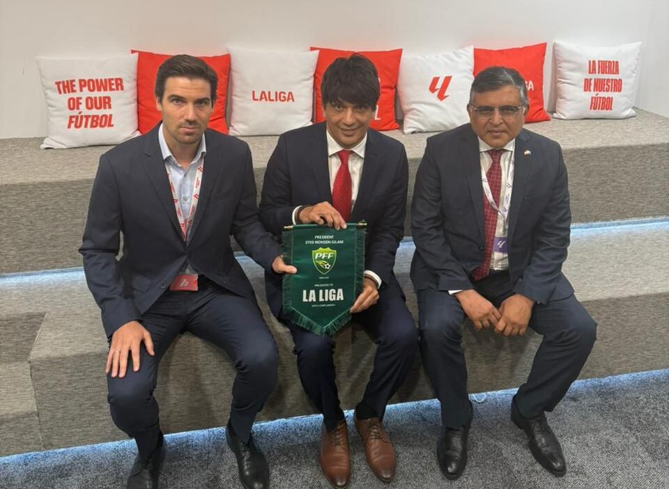 PFF President meets LaLiga officials