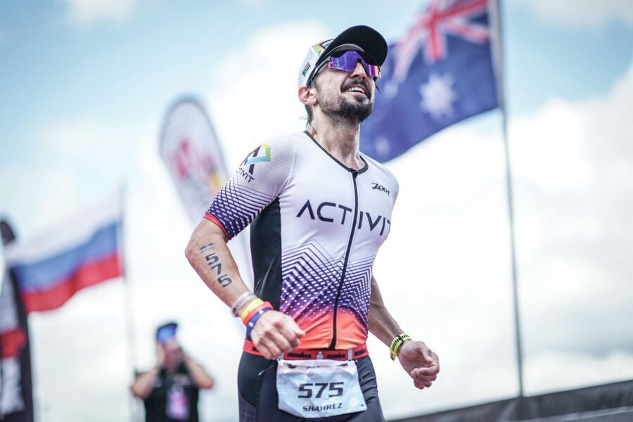 Pakistani triathlete Shahrez Khan eyes global glory at Ironman 70.3 World Championship
