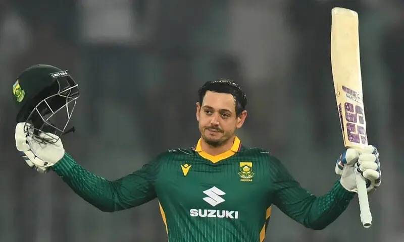 De Kock’s century seals South Africa's superb success over Pakistan