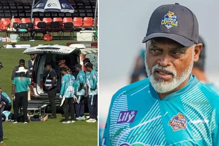 Former Bangladesh head coach Mahboob Ali dies during practice, bequeaths half his property for mosque