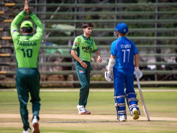 Hamza Zahoor’s unbeaten half-century guides Pakistan U19 to thrilling one-wicket win